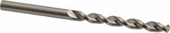 Accupro - 5.75mm 130° Cobalt Jobber Drill - Bright Finish, Right Hand Cut, Parabolic Flute, Straight Shank, 93mm OAL, Split Point - Exact Tool & Supply