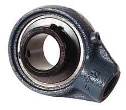 Value Collection - 1-15/16" ID, 51.6mm OAL x 83mm OAH Hanger Bearing Units - 5,120 Lb Static Cap, 7,700 Lb Dyn Cap, 3.2656" Base-to-Ctr Ht, Cast Iron - Exact Tool & Supply