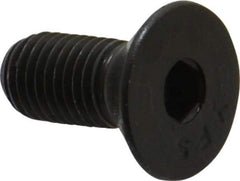 Value Collection - 5/16-24 UNF Hex Socket Drive, 82° Flat Screw - Alloy Steel, Black Oxide Finish, Fully Threaded, 3/4" OAL - Exact Tool & Supply