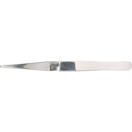 4 1/2″ Self Closing Sharp Tweezers - Exact Tool & Supply