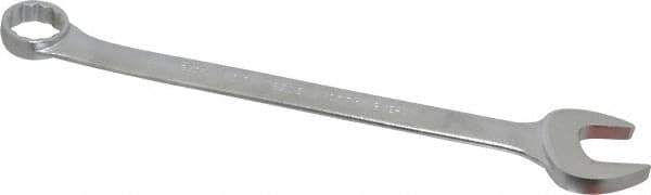 Blackhawk by Proto - 1-3/8" 12 Point Offset Combination Wrench - 15° Offset Angle, 18-1/2" OAL, Steel, Satin Finish - Exact Tool & Supply