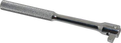 Blackhawk by Proto - 1/4" Drive Socket Flex Handle - 6" OAL, Chrome Finish - Exact Tool & Supply