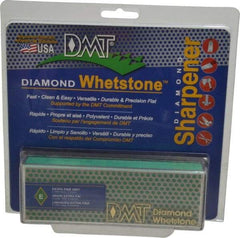 DMT - 6" Long x 2" Wide x 3/4" Thick, Diam ond Sharpening Stone - Rectangle, 1200 Grit, Extra Fine Grade - Exact Tool & Supply