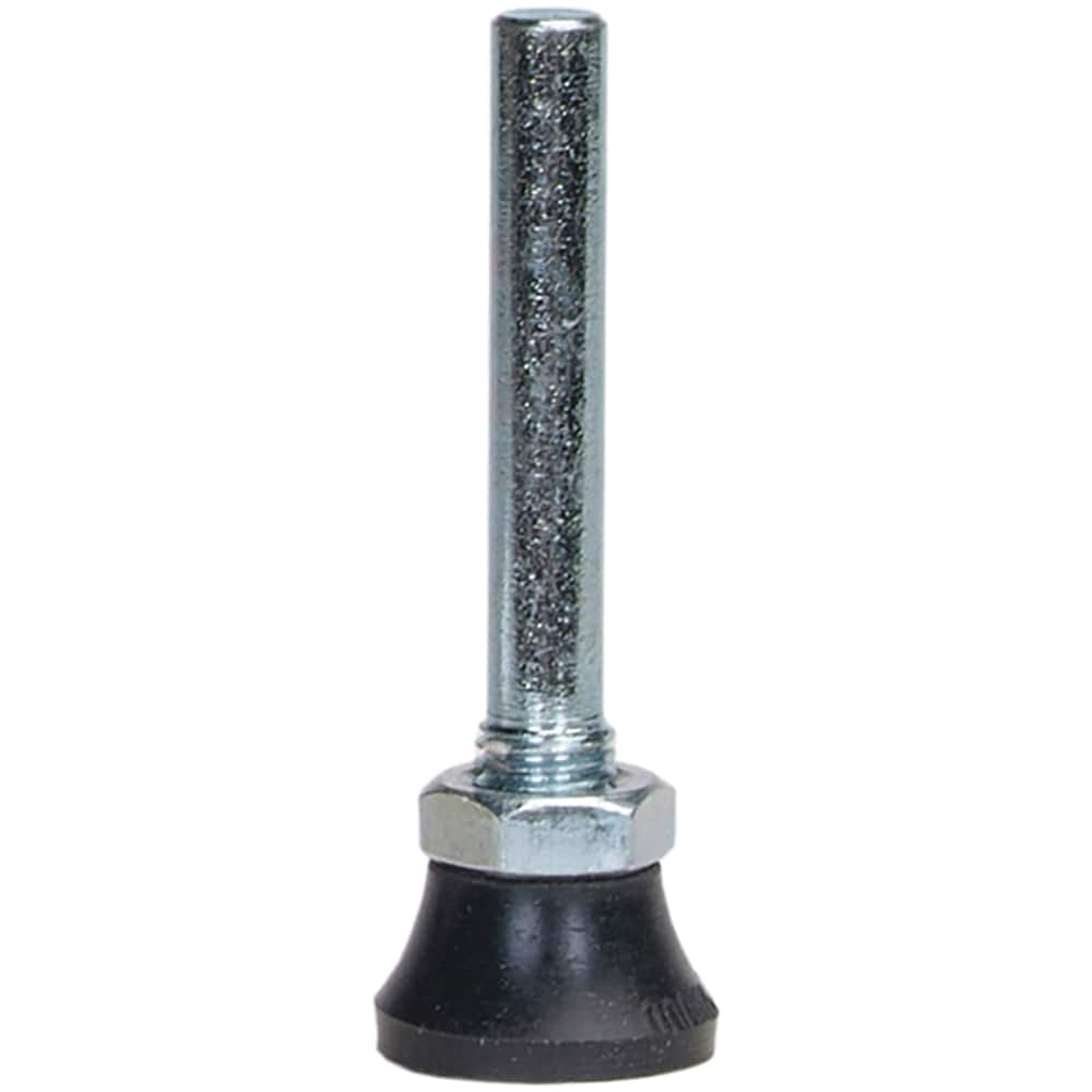 Merit Abrasives - 1-1/2" Diam Quick-Change Type P Disc Backing Pad - Exact Tool & Supply