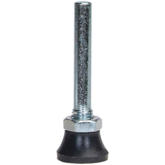 Merit Abrasives - 1-1/2" Diam Quick-Change Type P Disc Backing Pad - Exact Tool & Supply