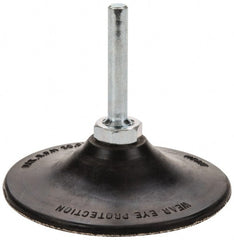Merit Abrasives - 3" Diam Quick-Change Type P Disc Backing Pad - Exact Tool & Supply