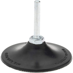 Merit Abrasives - 3" Diam Quick-Change Type P Disc Backing Pad - Exact Tool & Supply