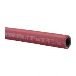 Eaton - 1/2" ID x 7/8" OD CTL Oil Resistant Air Hose - 300 Working psi, -40 to 160°F, Red - Exact Tool & Supply