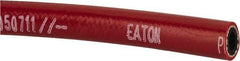 Eaton - 1/4" ID x 19/32" OD CTL Oil Resistant Air Hose - 325 Working psi, -40 to 180°F, Red - Exact Tool & Supply