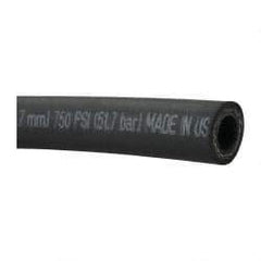 Eaton - 1/2" ID x 7/8" OD x 500' OAL, Chemical Handling Hose - 750 Max Working psi, -30 to 160°F, Black - Exact Tool & Supply
