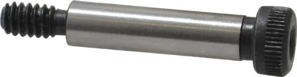 Value Collection - 1/4" Shoulder Diam x 1" Shoulder Length, #10-24 UNC, Hex Socket Shoulder Screw - 8 Alloy Steel, Uncoated, 0.357 to 3/8" Head Diam - Exact Tool & Supply