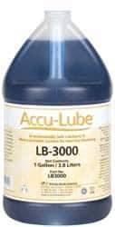 Accu-Lube - Accu-Lube LB-3000, 1 Gal Bottle Sawing Fluid - Natural Ingredients, For Machining - Exact Tool & Supply