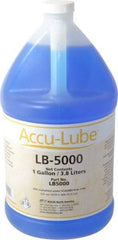Accu-Lube - Accu-Lube LB-5000, 1 Gal Bottle Cutting & Sawing Fluid - Natural Ingredients, For Machining - Exact Tool & Supply