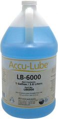 Accu-Lube - Accu-Lube LB-6000, 1 Gal Bottle Cutting & Sawing Fluid - Natural Ingredients, For Aluminum Machining, Drilling, Light-Duty Milling, Punching, Tapping - Exact Tool & Supply