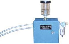 Accu-Lube - 1 Outlet, 10 Ounce Tank Capacity, Micro Lubricant System - 12' Coolant Line Length - Exact Tool & Supply