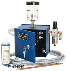 Accu-Lube - 2 Outlet, 10 Ounce Tank Capacity, Micro Lubricant System - 12' Coolant Line Length - Exact Tool & Supply