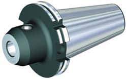 Kennametal - DV50 Taper Shank 6mm Hole End Mill Holder/Adapter - 63/64" Nose Diam, 150mm Projection, M24 Drawbar, Through-Spindle Coolant - Exact Tool & Supply