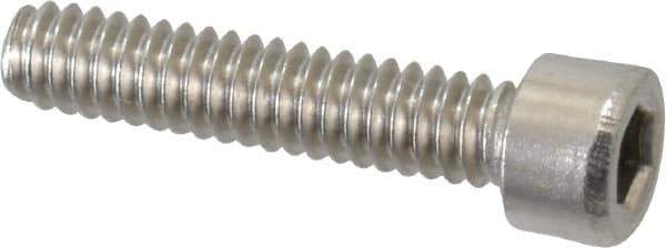Value Collection - #3-48 UNC Hex Socket Drive, Socket Cap Screw - Grade 18-8 Stainless Steel, 1/2" Length Under Head - Exact Tool & Supply