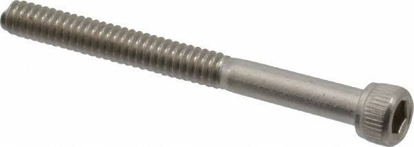 Value Collection - #4-40 UNC Hex Socket Drive, Socket Cap Screw - Grade 18-8 Stainless Steel, 1-1/4" Length Under Head - Exact Tool & Supply