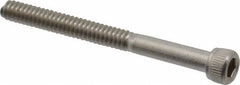 Value Collection - #4-40 UNC Hex Socket Drive, Socket Cap Screw - Grade 18-8 Stainless Steel, 1-1/4" Length Under Head - Exact Tool & Supply