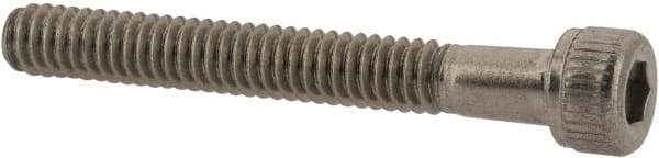 Value Collection - #5-40 UNC Hex Socket Drive, Socket Cap Screw - Grade 18-8 Stainless Steel, 1" Length Under Head - Exact Tool & Supply
