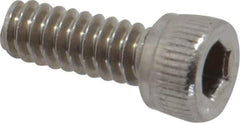 Value Collection - #6-32 UNC Hex Socket Drive, Socket Cap Screw - Grade 18-8 Stainless Steel, 3/8" Length Under Head - Exact Tool & Supply