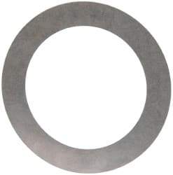 Made in USA - 0.003" Thick, 1-1/4" Inside x 1-3/4" OD, Round Shim - Uncoated 302/304 Stainless Steel - Exact Tool & Supply