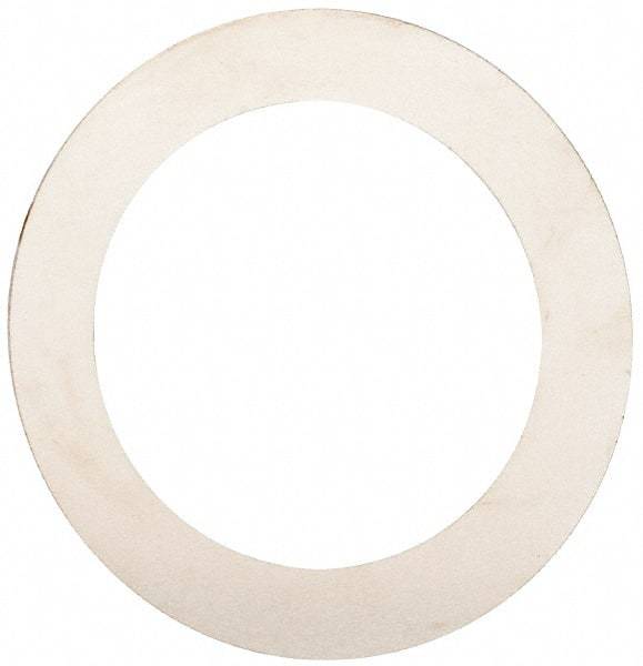 Made in USA - 0.004" Thick, 1-1/4" Inside x 1-3/4" OD, Round Shim - Uncoated 302/304 Stainless Steel - Exact Tool & Supply