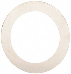 Made in USA - 0.004" Thick, 1-1/4" Inside x 1-3/4" OD, Round Shim - Uncoated 302/304 Stainless Steel - Exact Tool & Supply
