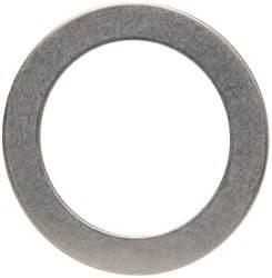 Made in USA - 0.048" Thick, 1-1/4" Inside x 1-3/4" OD, Round Shim - Uncoated 302/304 Stainless Steel - Exact Tool & Supply