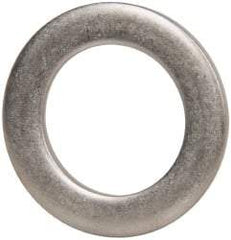 Made in USA - 0.06" Thick, 1-1/4" Inside x 1-3/4" OD, Round Shim - Uncoated 302/304 Stainless Steel - Exact Tool & Supply