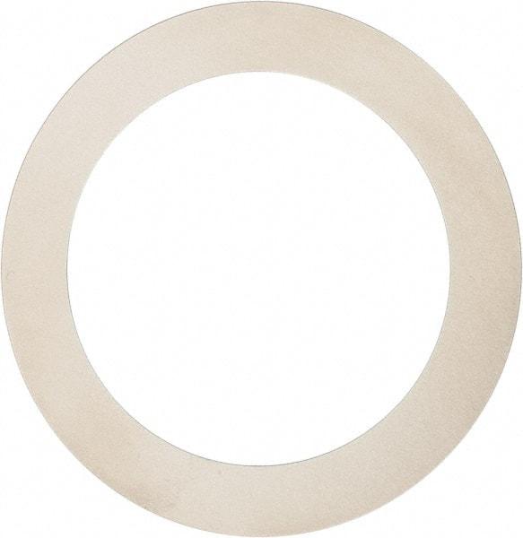 Made in USA - 0.003" Thick, 1-3/8" Inside x 1-7/8" OD, Round Shim - Uncoated 302/304 Stainless Steel - Exact Tool & Supply