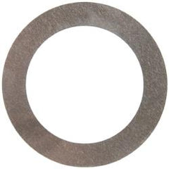 Made in USA - 0.002" Thick, 1-1/2" Inside x 2-1/8" OD, Round Shim - Uncoated 302/304 Stainless Steel - Exact Tool & Supply