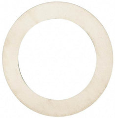 Made in USA - 0.003" Thick, 1-1/2" Inside x 2-1/8" OD, Round Shim - Uncoated 302/304 Stainless Steel - Exact Tool & Supply