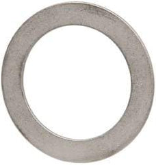 Made in USA - 0.06" Thick, 1-1/2" Inside x 2-1/8" OD, Round Shim - Uncoated 302/304 Stainless Steel - Exact Tool & Supply