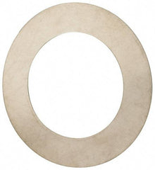Made in USA - 0.012" Thick, 1-3/4" Inside x 2-3/4" OD, Round Shim - Uncoated 302/304 Stainless Steel - Exact Tool & Supply