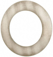 Made in USA - 0.024" Thick, 1-3/4" Inside x 2-3/4" OD, Round Shim - Uncoated 302/304 Stainless Steel - Exact Tool & Supply