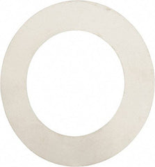Made in USA - 0.003" Thick, 1-3/4" Inside x 2-3/4" OD, Round Shim - Uncoated 302/304 Stainless Steel - Exact Tool & Supply
