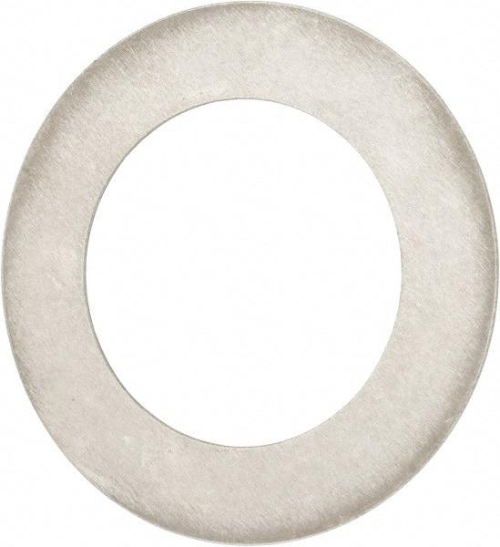 Made in USA - 0.03" Thick, 1-3/4" Inside x 2-3/4" OD, Round Shim - Uncoated 302/304 Stainless Steel - Exact Tool & Supply