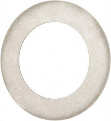 Made in USA - 0.03" Thick, 1-3/4" Inside x 2-3/4" OD, Round Shim - Uncoated 302/304 Stainless Steel - Exact Tool & Supply