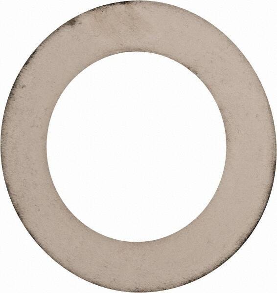 Made in USA - 0.008" Thick, 1-3/4" Inside x 2-3/4" OD, Round Shim - Uncoated 302/304 Stainless Steel - Exact Tool & Supply