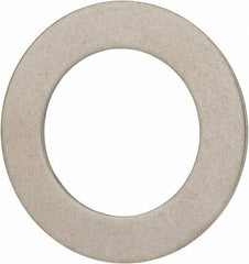 Made in USA - 0.09" Thick, 1-3/4" Inside x 2-3/4" OD, Round Shim - Uncoated 302/304 Stainless Steel - Exact Tool & Supply