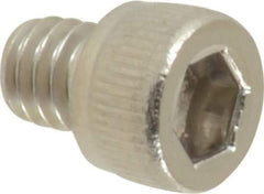 Value Collection - #8-32 UNC Hex Socket Drive, Socket Cap Screw - Grade 18-8 Stainless Steel, 3/16" Length Under Head - Exact Tool & Supply