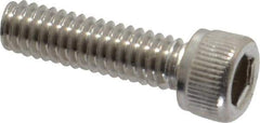 Value Collection - #8-32 UNC Hex Socket Drive, Socket Cap Screw - Grade 18-8 Stainless Steel, 5/8" Length Under Head - Exact Tool & Supply