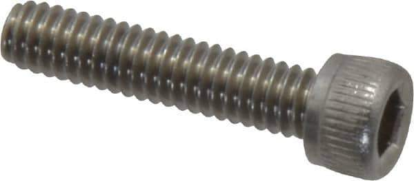 Value Collection - #8-32 UNC Hex Socket Drive, Socket Cap Screw - Grade 18-8 Stainless Steel, 3/4" Length Under Head - Exact Tool & Supply