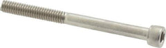 Value Collection - #8-32 UNC Hex Socket Drive, Socket Cap Screw - Grade 18-8 Stainless Steel, 2" Length Under Head - Exact Tool & Supply