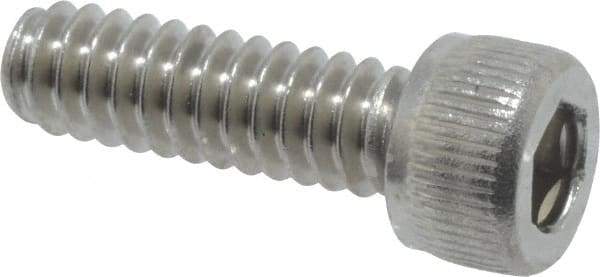 Value Collection - #10-24 UNC Hex Socket Drive, Socket Cap Screw - Grade 18-8 Stainless Steel, 5/8" Length Under Head - Exact Tool & Supply