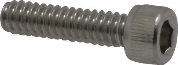 Value Collection - #10-24 UNC Hex Socket Drive, Socket Cap Screw - Grade 18-8 Stainless Steel, 3/4" Length Under Head - Exact Tool & Supply