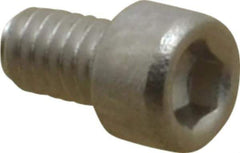 Value Collection - #1-72 UNF Hex Socket Drive, Socket Cap Screw - Grade 18-8 Stainless Steel, 1/8" Length Under Head - Exact Tool & Supply