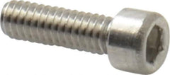 Value Collection - #1-72 UNF Hex Socket Drive, Socket Cap Screw - Grade 18-8 Stainless Steel, 1/4" Length Under Head - Exact Tool & Supply